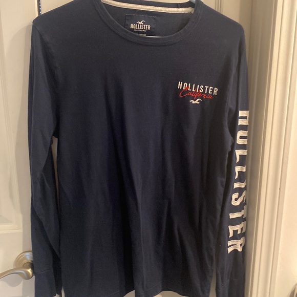 Men’s navy long sleeve t shirt size medium - Picture 1 of 1
